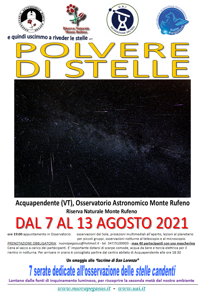 Polvere di stelle 2021